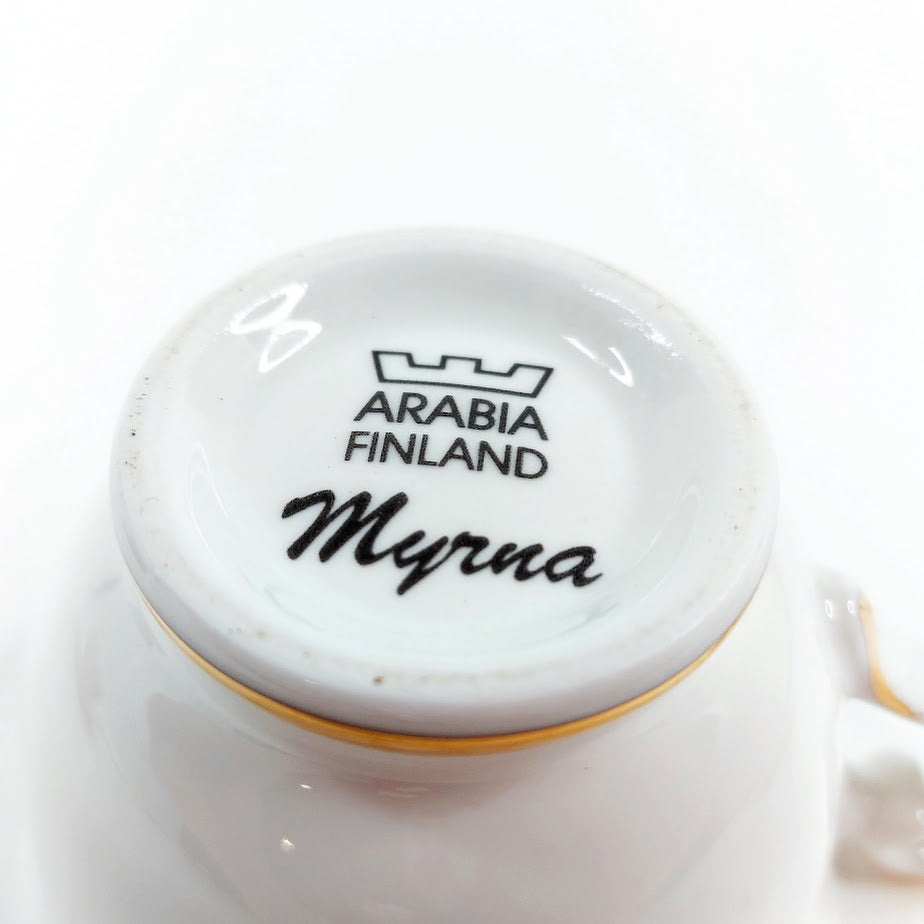 Arabia Myrna kahvikuppisetti 4 osaa