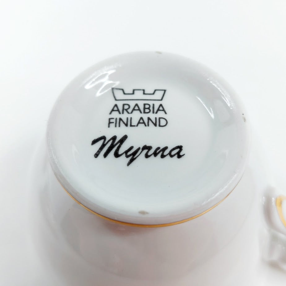 Arabia Myrna kahvikuppisetti 4 osaa