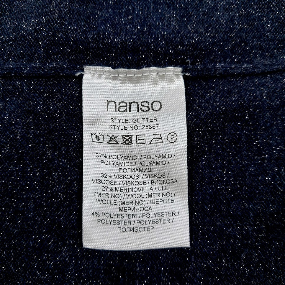 Nanso Glitter neulemekko koko S