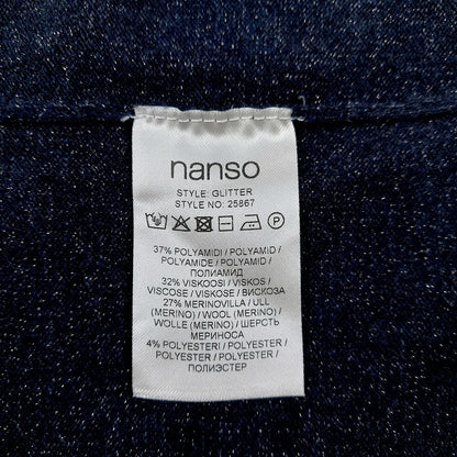 Nanso Glitter neulemekko koko S