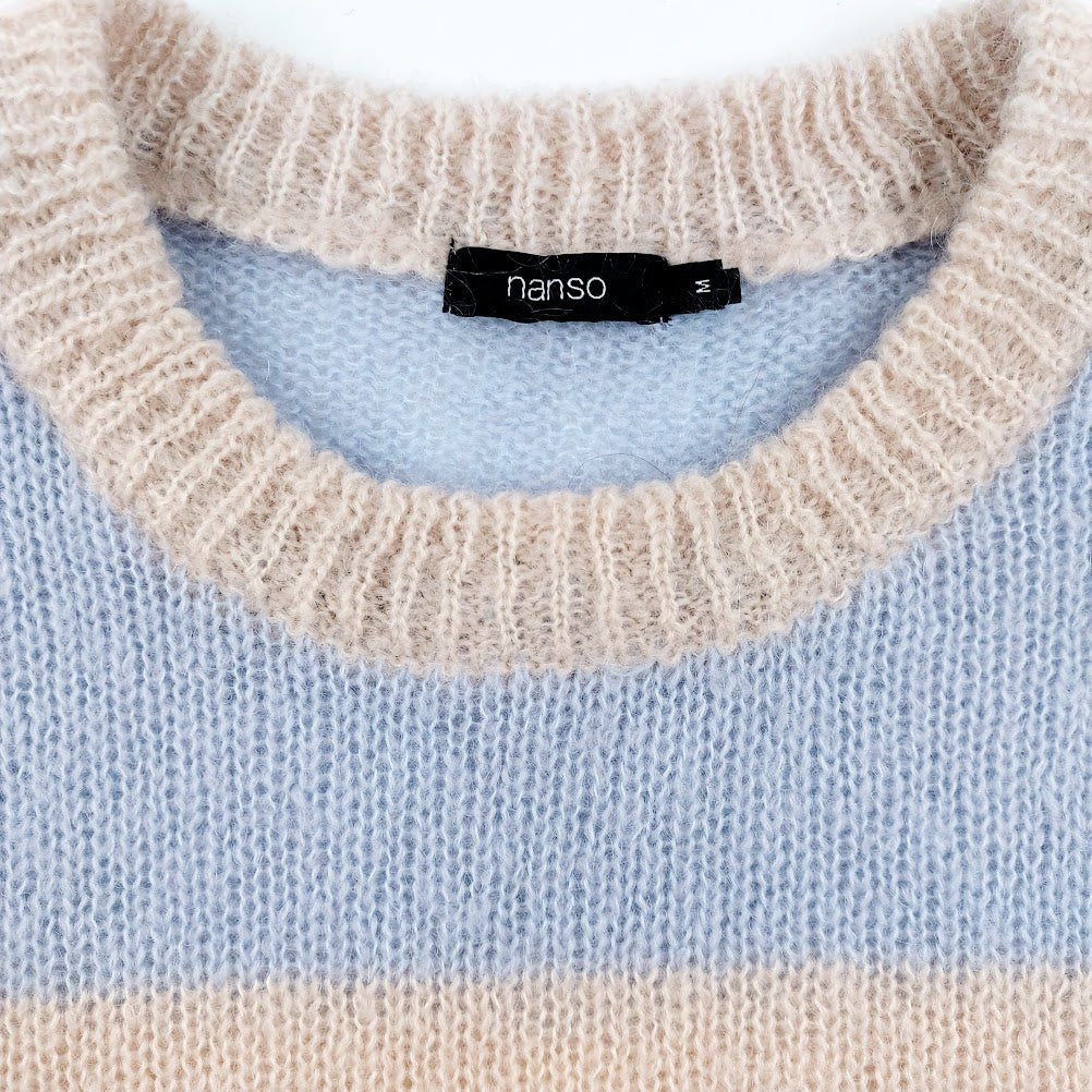 Nanso Studio mohair-villasekoiteneule koko M