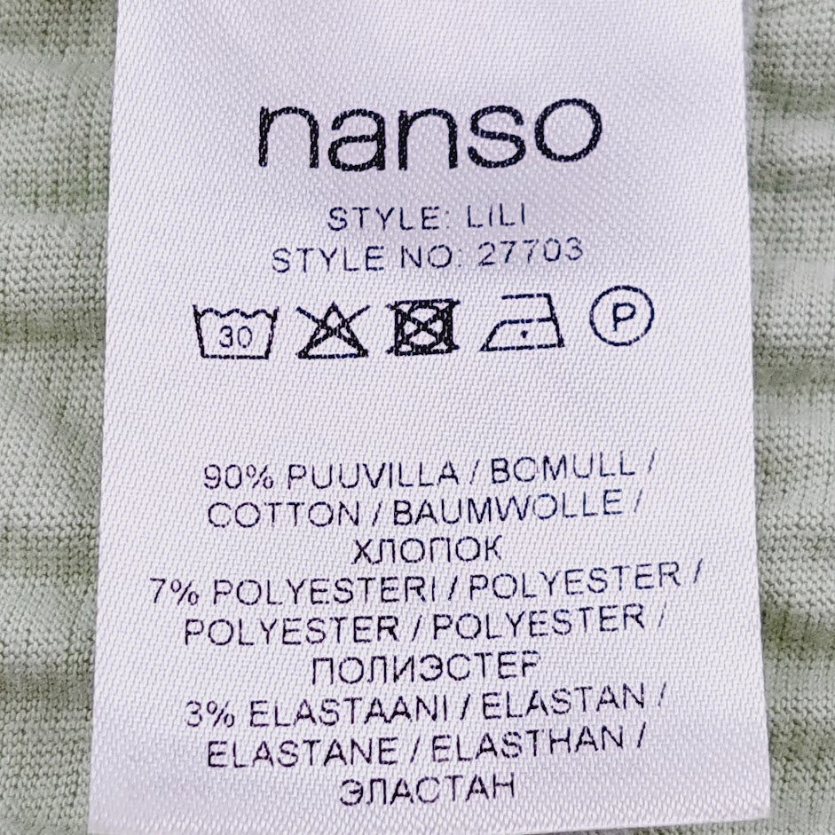 Nanso trikoopaita koko L