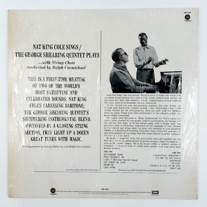 Nat King Cole Sings / George Shearing Plays LP