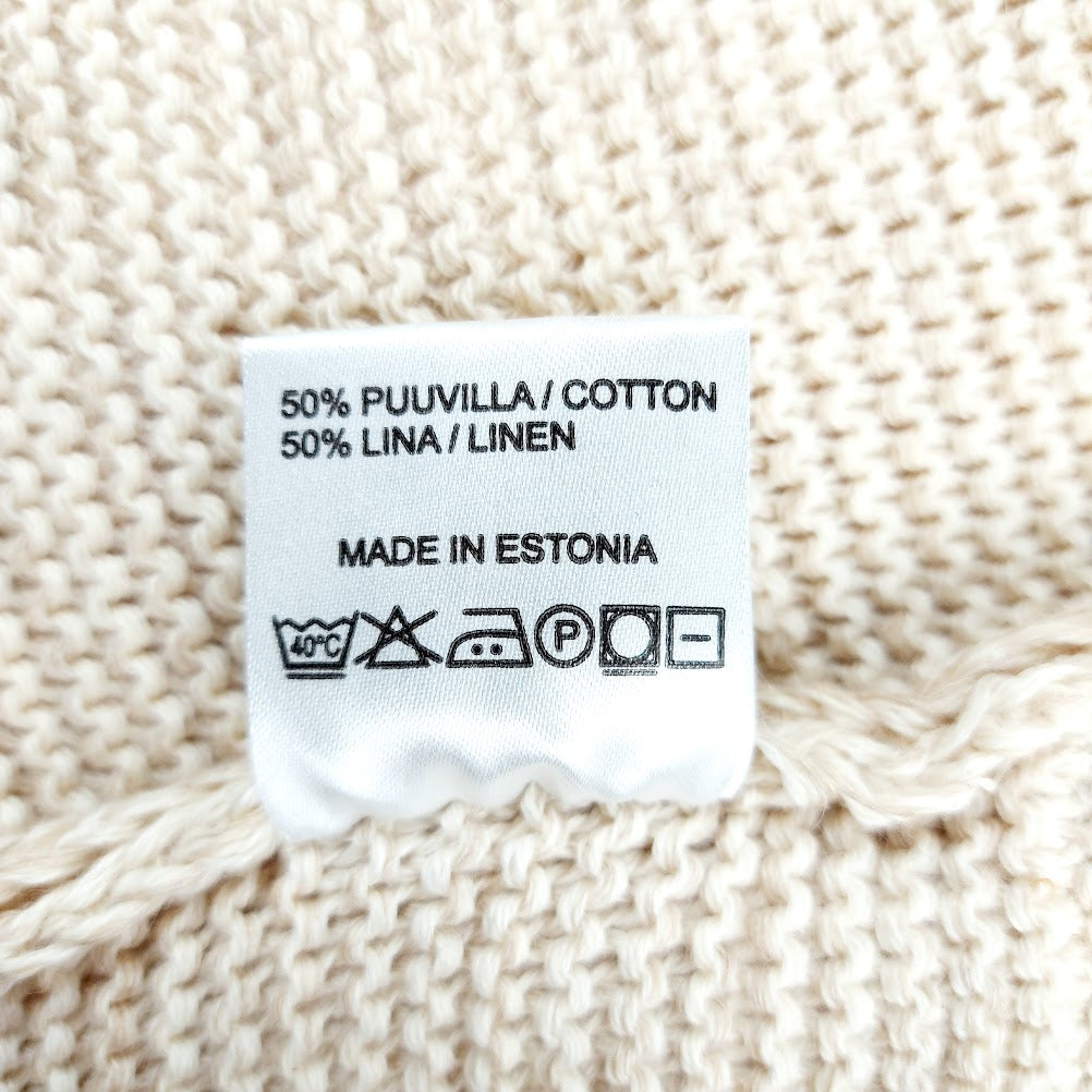 Natural Style pitkä neuletakki koko L