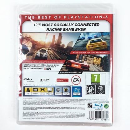 Need for Speed Most Wanted PS3 peli