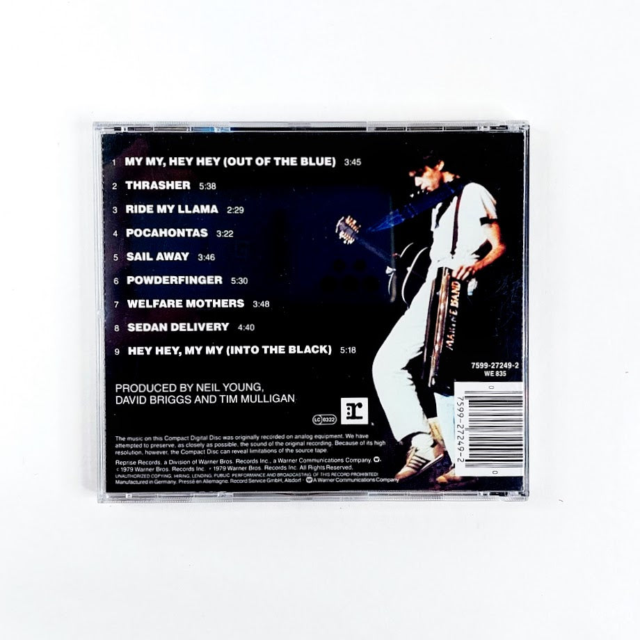 Neil Young & Crazy Horse  Rust Never Sleeps CD