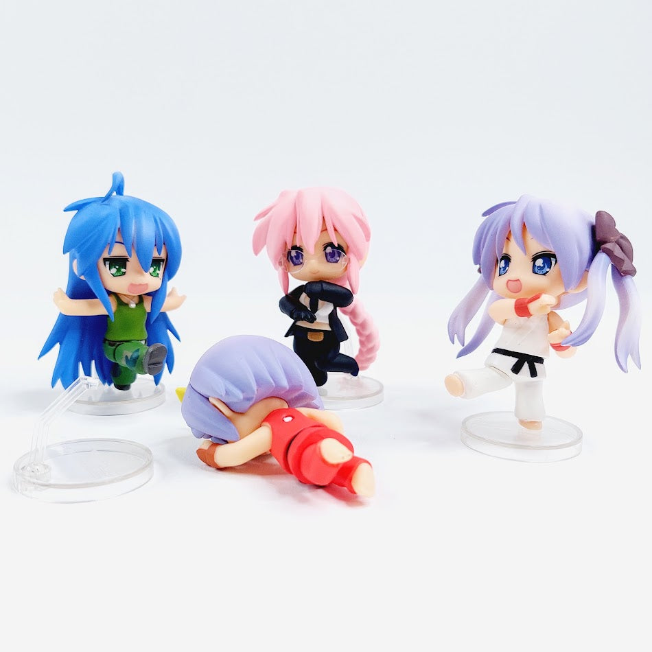 Nendoroid-petit Lucky Star x Street Fighter figuurisetti