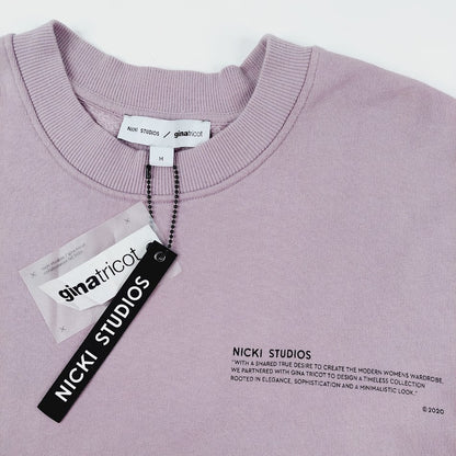 Nicki Studios x Gina Tricot Nicki collegepaita koko M