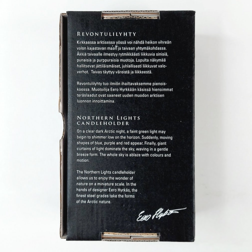 Nikama Design Artichrome Revontulilyhty kiillotettu