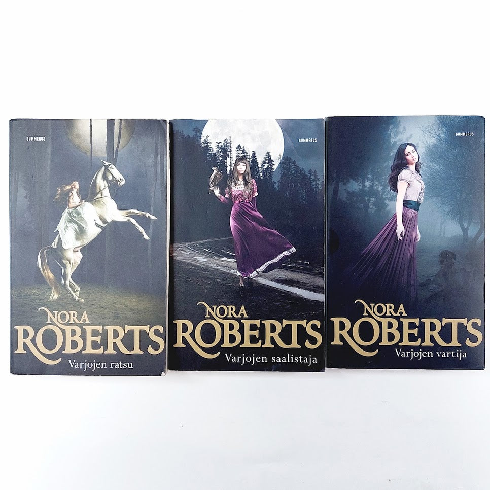 Nora Roberts: Varjojen ratsu, Varjojen saalistaja & Varjojen vartija