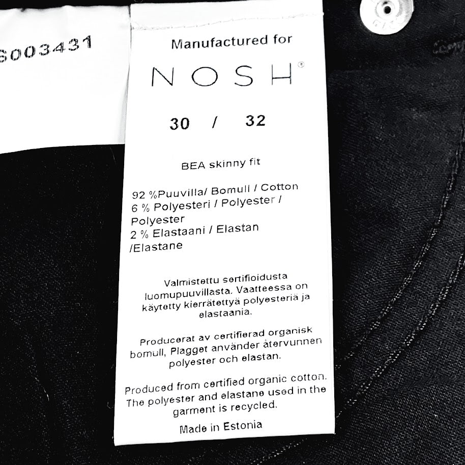 Nosh Bea farkut koko 30/32
