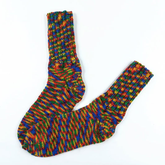 Käsintehdyt villasukat koko 39 - 41