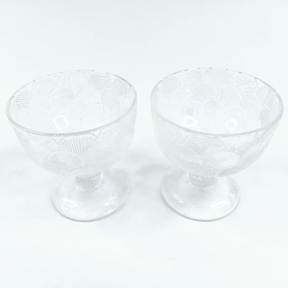 Nuutajärvi Miranda jalallinen jälkiruokakulho 11 cm 2 kpl