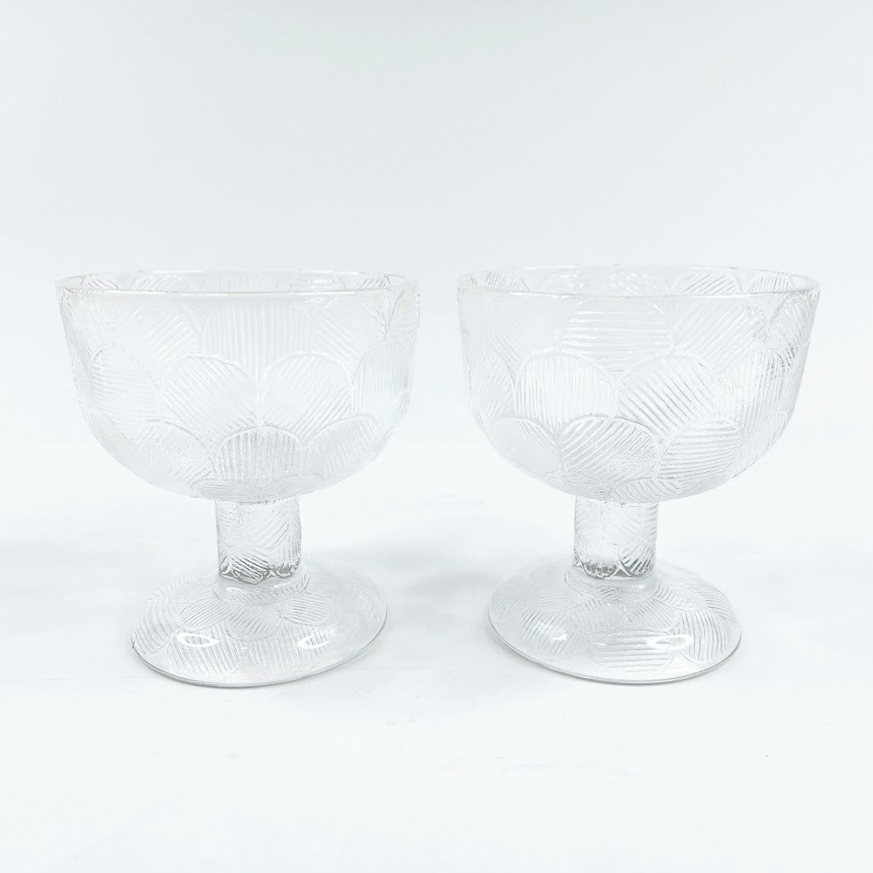 Nuutajärvi Miranda jalallinen jälkiruokakulho 11 cm 2 kpl