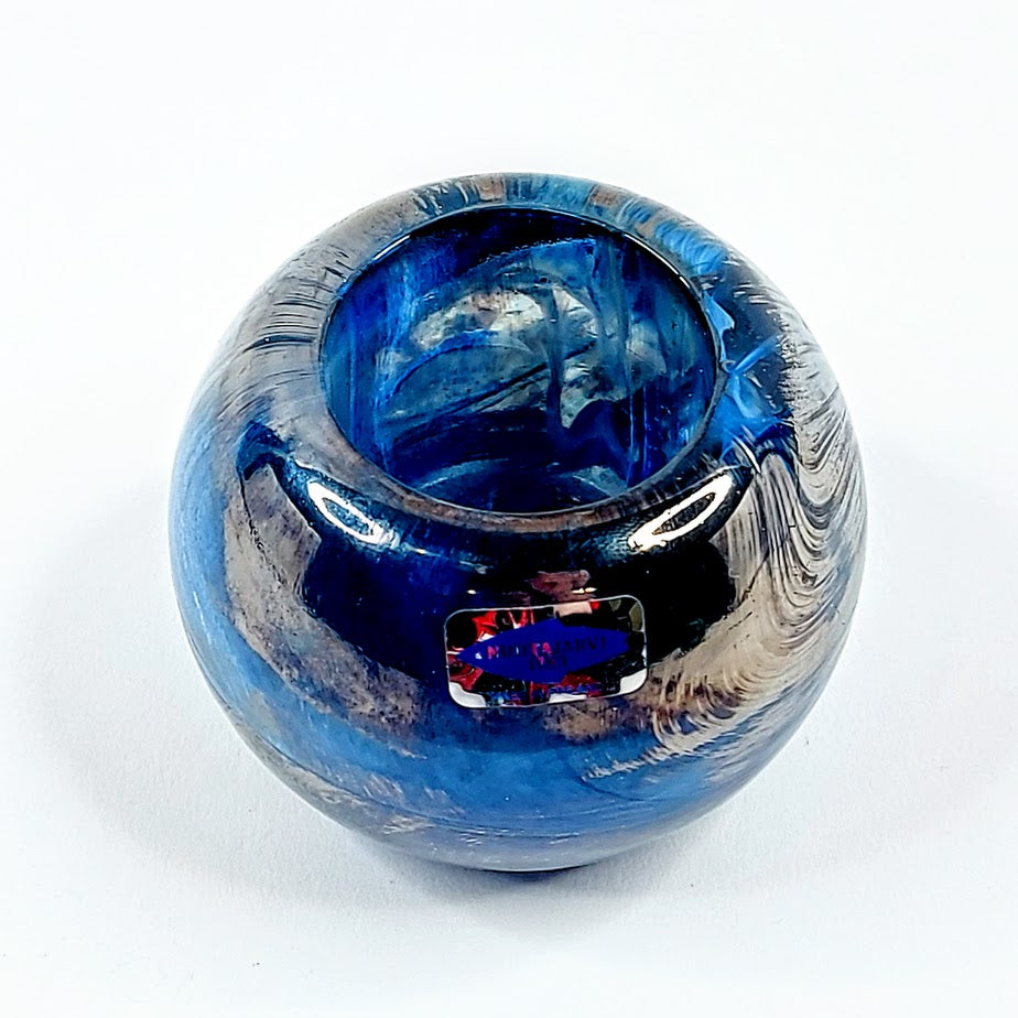 Nuutajärvi Pilvi tuikkulyhty sininen