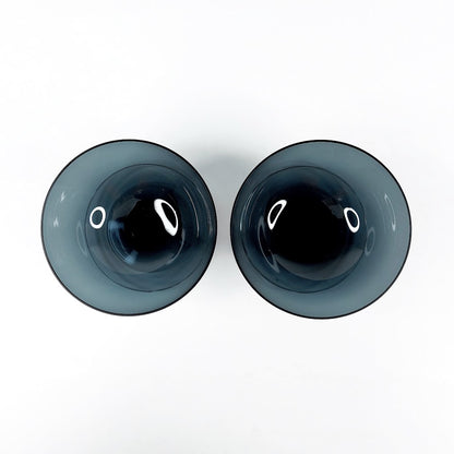 Nuutajärvi siniharmaa jälkiruokamalja 1344 2 kpl