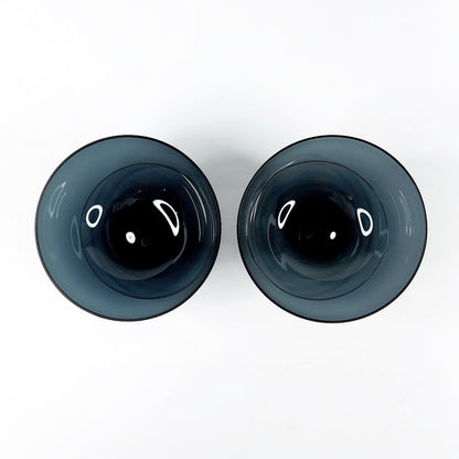 Nuutajärvi siniharmaa jälkiruokamalja 1344 2 kpl