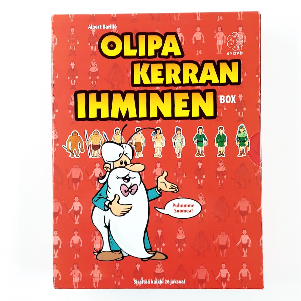 Olipa kerran ihminen 6-levyn DVD box