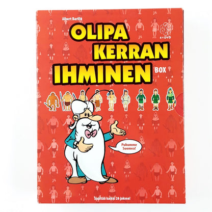 Olipa kerran ihminen 6-levyn DVD box
