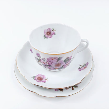 Arabia Omenankukka teekuppisetti 3-osaa