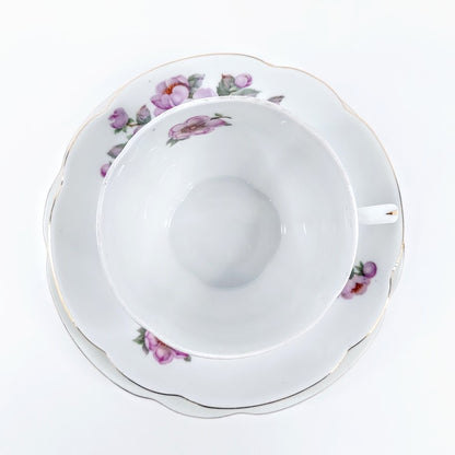 Arabia Omenankukka teekuppisetti 3-osaa