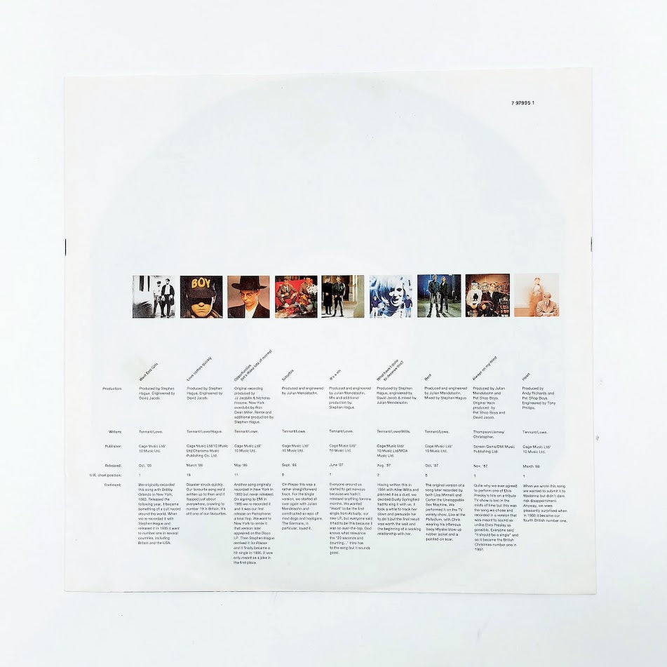 Pet Shop Boys Discography: The Complete Singles Collection 2LP