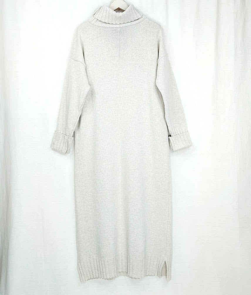 PURA Finland LOVE Maxi Polo Knit neulemekko koko L