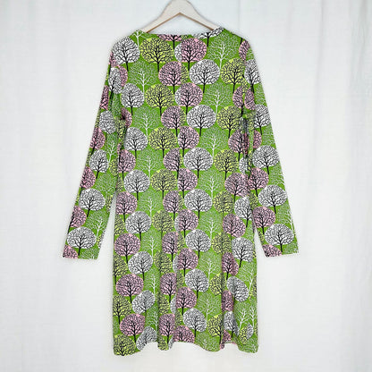 Paapii Sini Vuodenajat trikoomekko koko XL