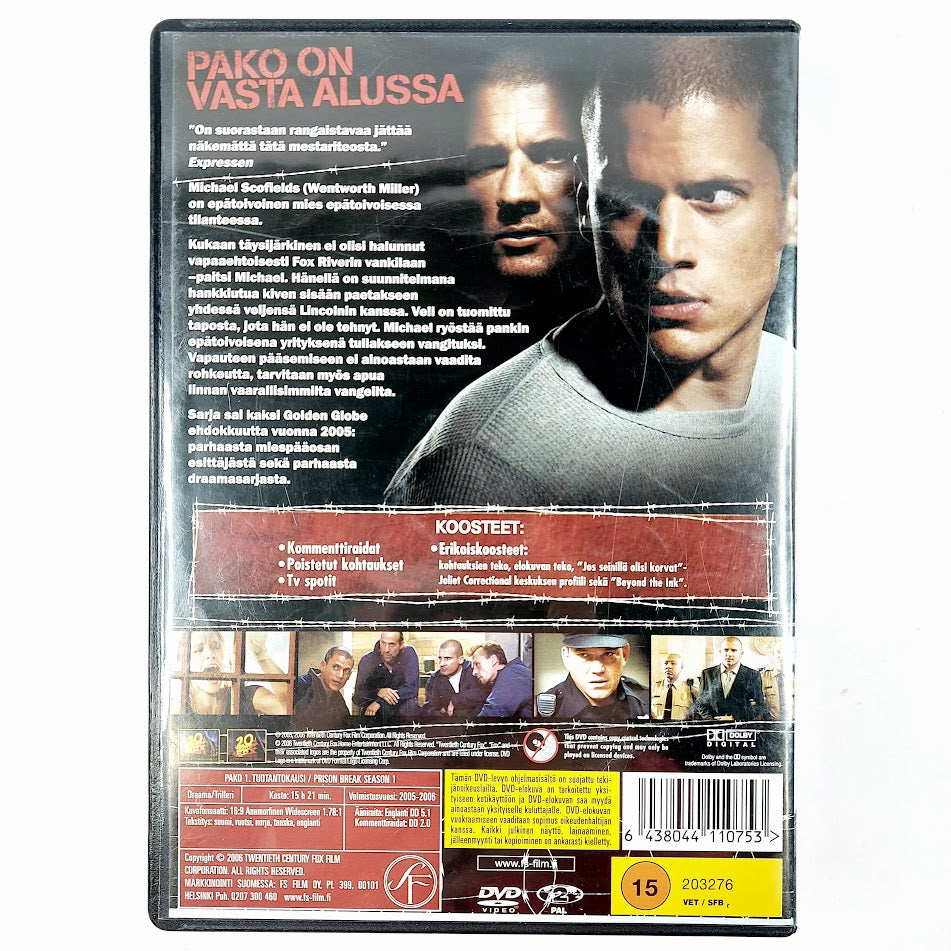 Pako 1. tuotantokausi 6DVD