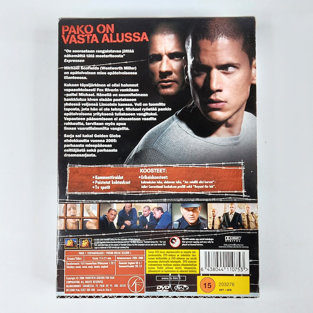 Pako 1.Tuotantokausi  6 DVD