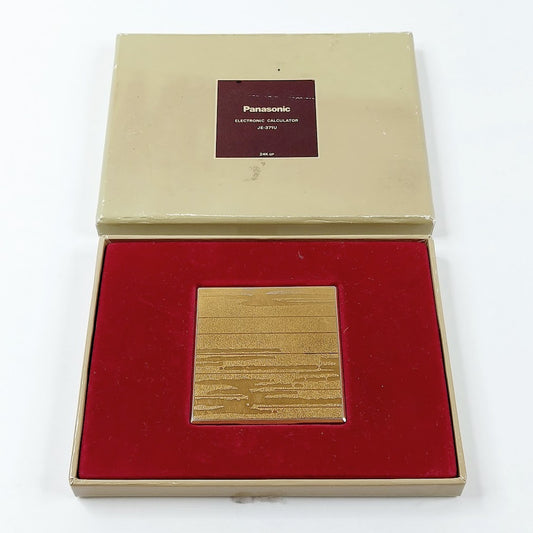 Panasonic JE-371U kullattu taskulaskin