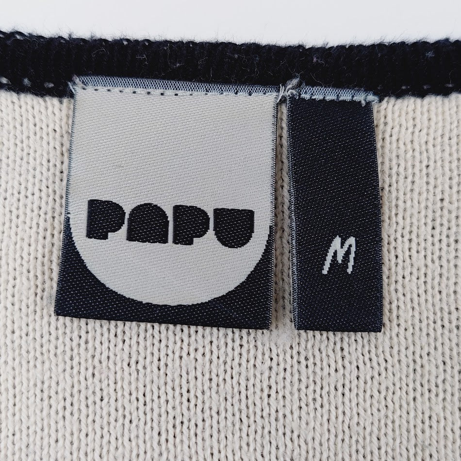 Papu neulemekko koko M