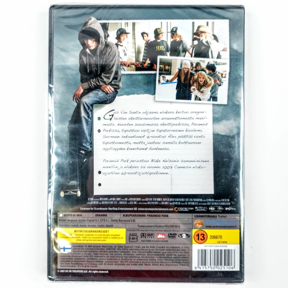 Paranoid Park DVD