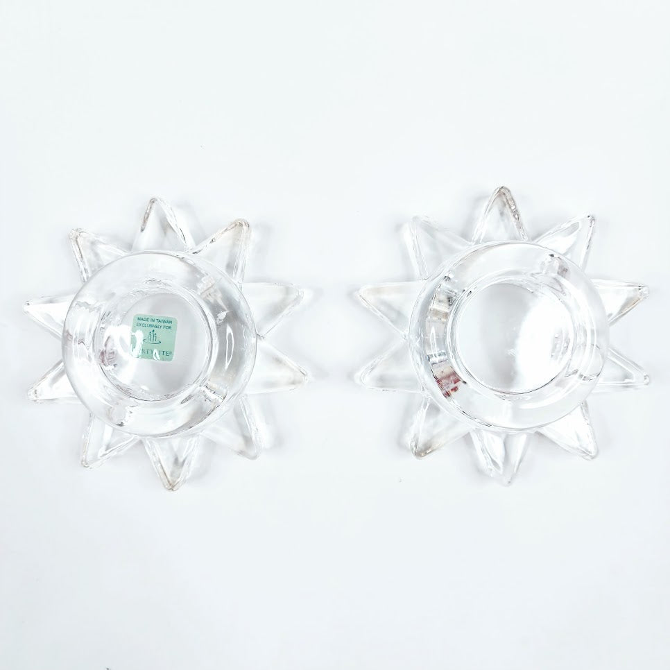 PartyLite Liekehtivä tähti tuikkulyhty 2 kpl