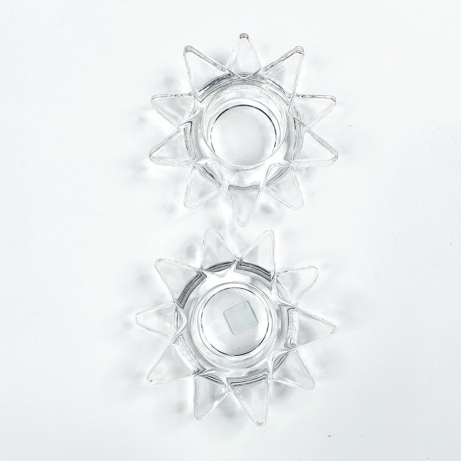 PartyLite Liekehtivä tähti tuikkulyhty 2 kpl