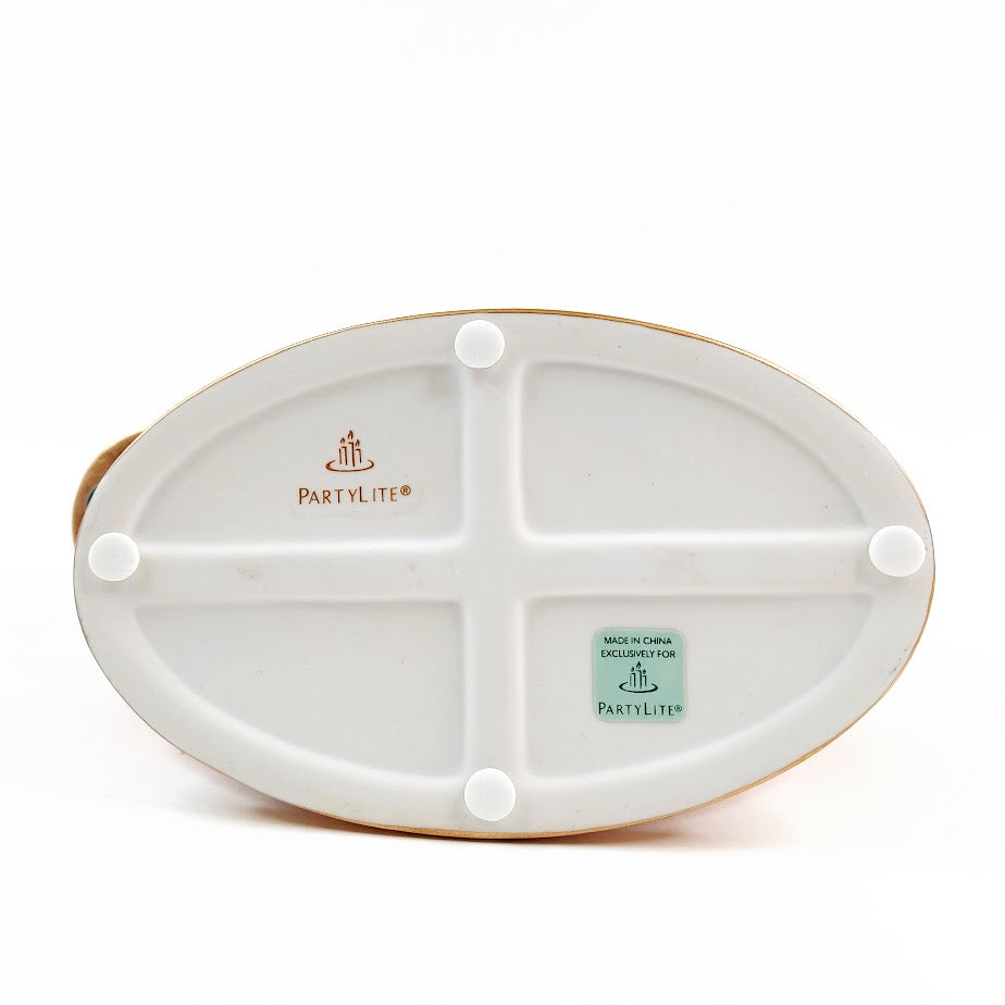 PartyLite Joulupukki ja muori kynttelikkö