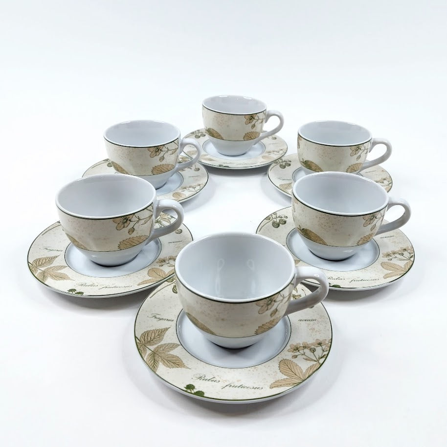 Patra Stoneware kahvikuppisetti 6 kpl