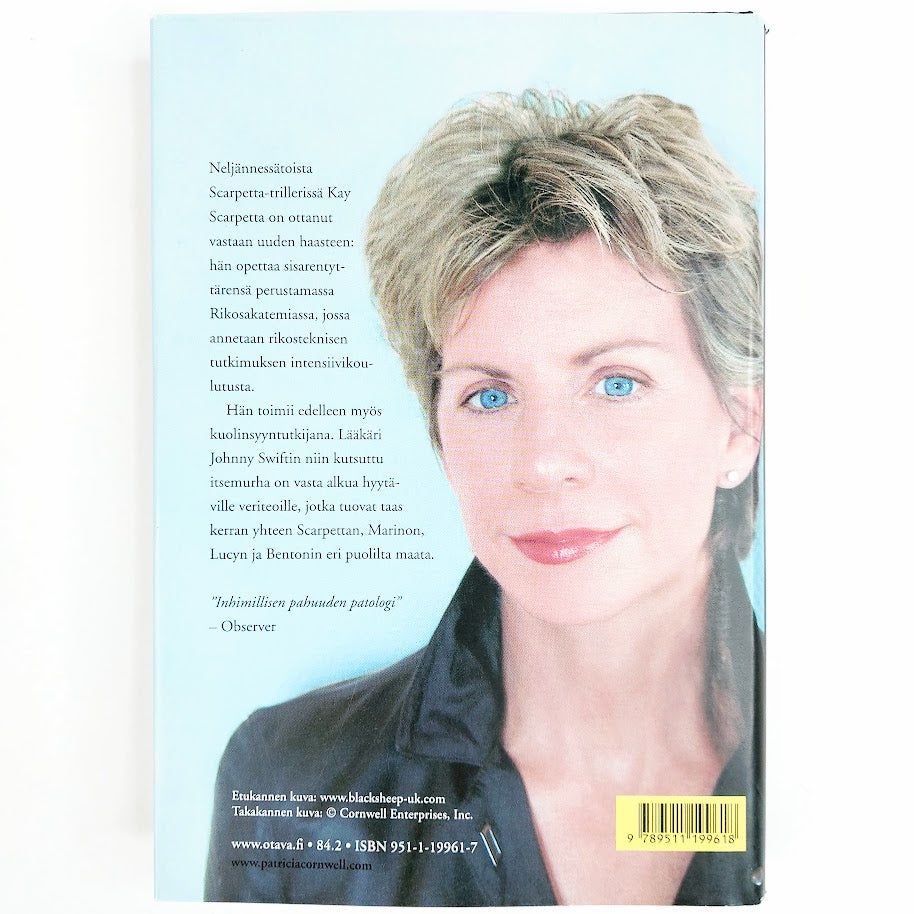 Patricia Cornwell: Pedon leima