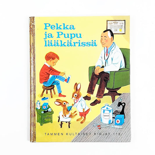 Pekka ja Pupu lääkärissä kirja