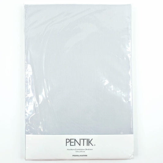 Pentik puuvillasatiini aluslakana 150x270 cm