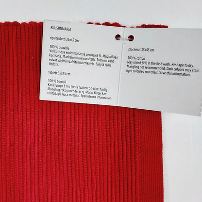 Pentik Ruusunmarja pöytätabletti 36x45 cm 6 kpl