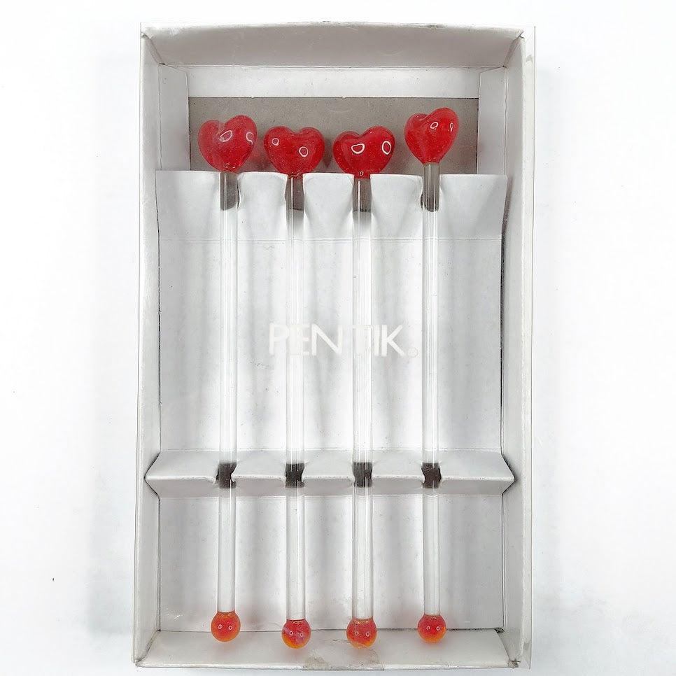 Pentik Sydän cocktailtikku 4 kpl