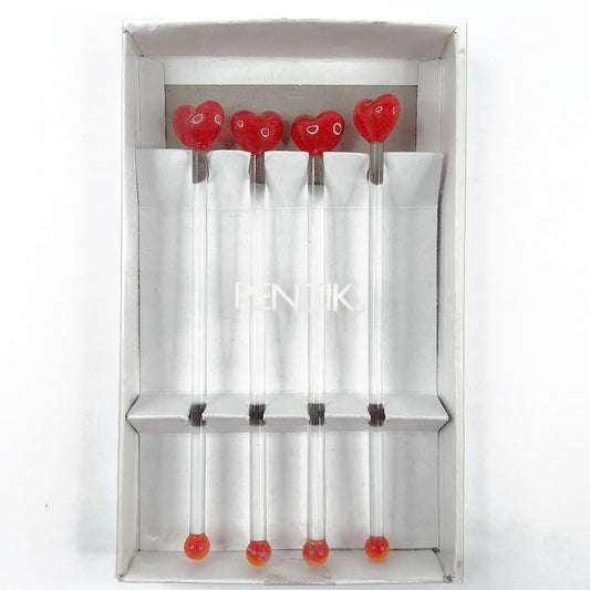 Pentik Sydän cocktailtikku 4 kpl