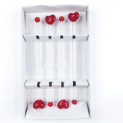 Pentik Sydän cocktailtikku 4 kpl