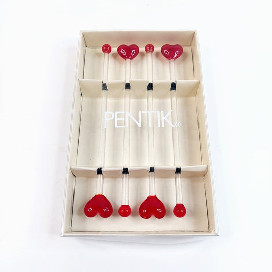 Pentik Sydän cocktailtikku 4 kpl