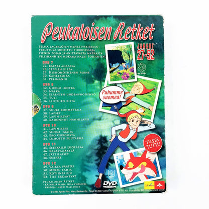 Peukaloisen retket DVD boksi 6 levyä