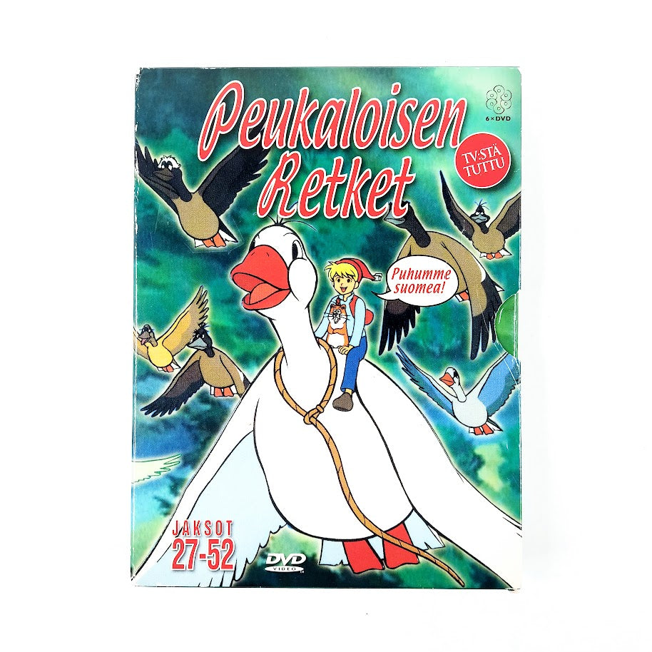 Peukaloisen retket DVD boksi 6 levyä