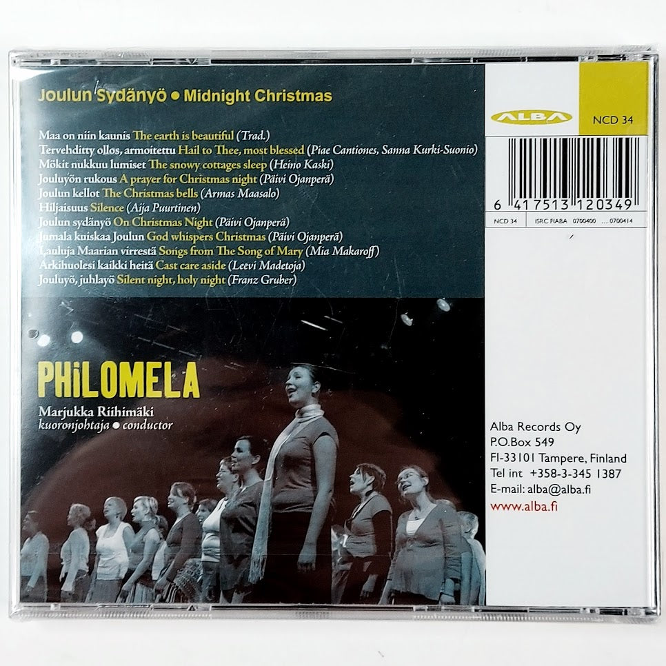 Philomela: Joulun Sydänyö CD