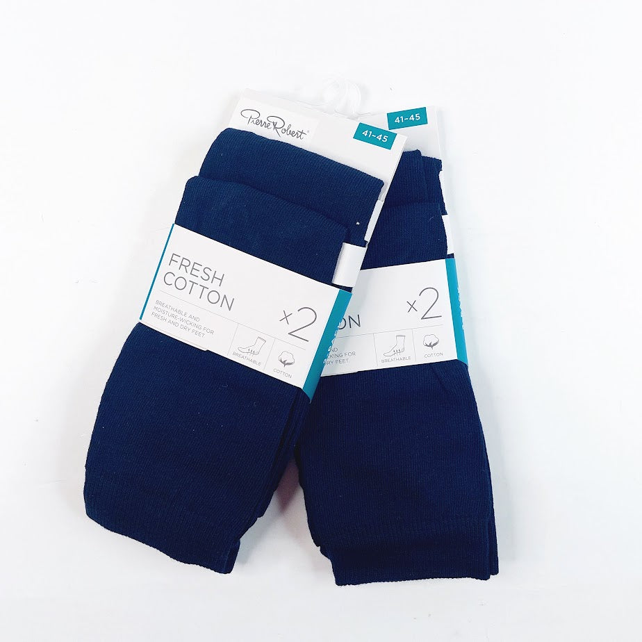 Pierre Robert puuvillasukat 2-pack koko 41-45 2 kpl