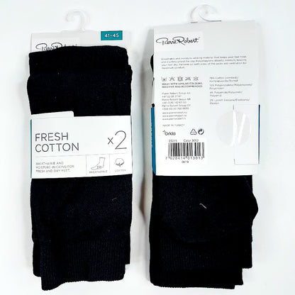 Pierre Robert puuvillasukat 2-pack koko 41-45 2 kpl